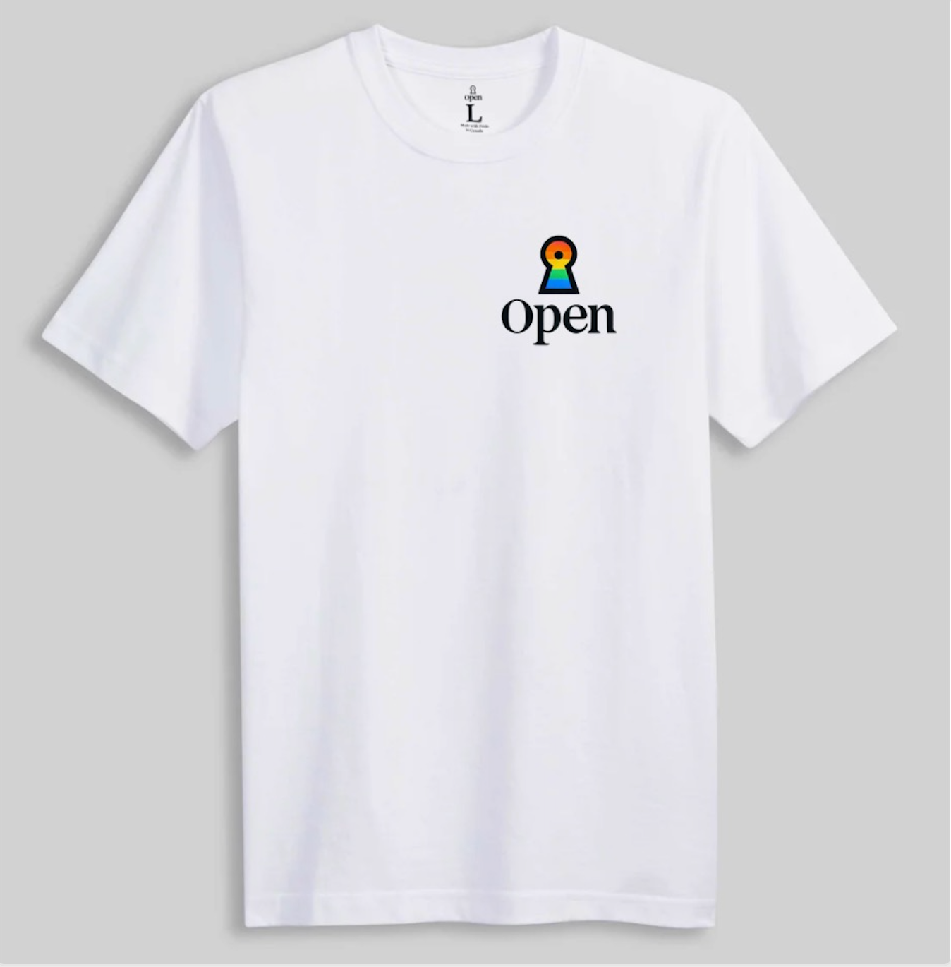 OPEN Keyhole Tee